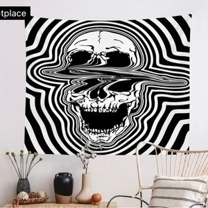 cool skeleton tapestry